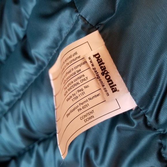 ๐ธ Patagonia Men's Down Sweater Vest Dark Borealis Green Size Small S - Picture 11 of 15